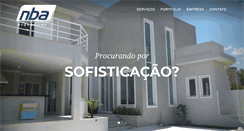 Desktop Screenshot of nbaesquadrias.com.br